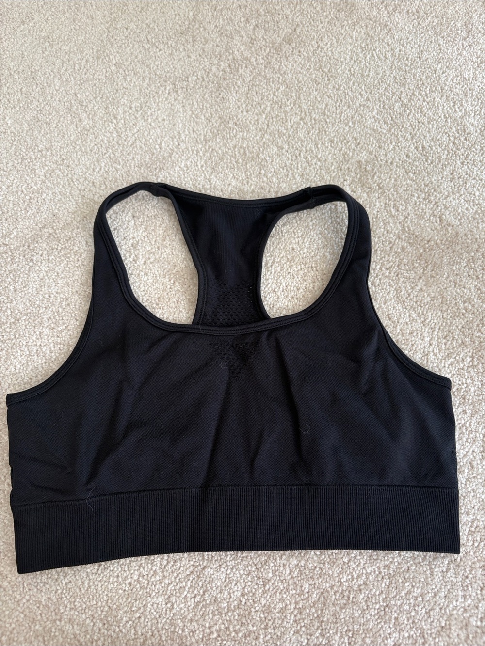 SHEIN Black Racerback Sports Bra FREE W/ any purchase